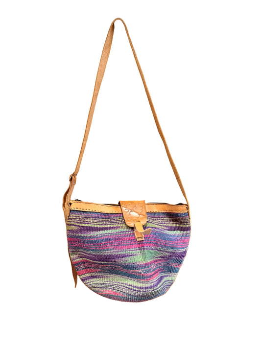 Vintage Sisal Woven Market Bucket Bag