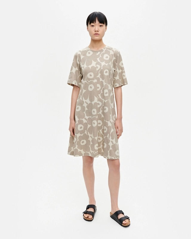 MARIMEKKO Tiiril Unikko Taupe/Cream Dress