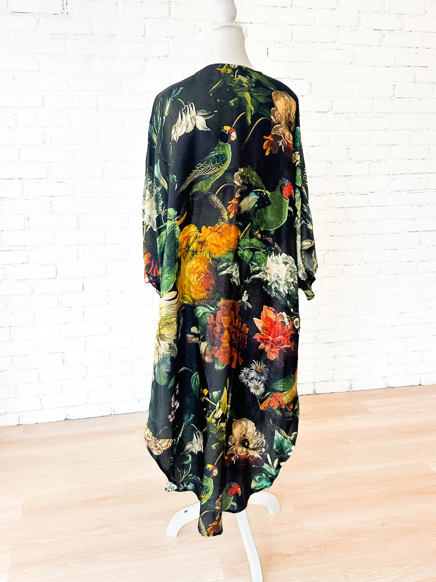 W&W Audubon Long Kimono, OS