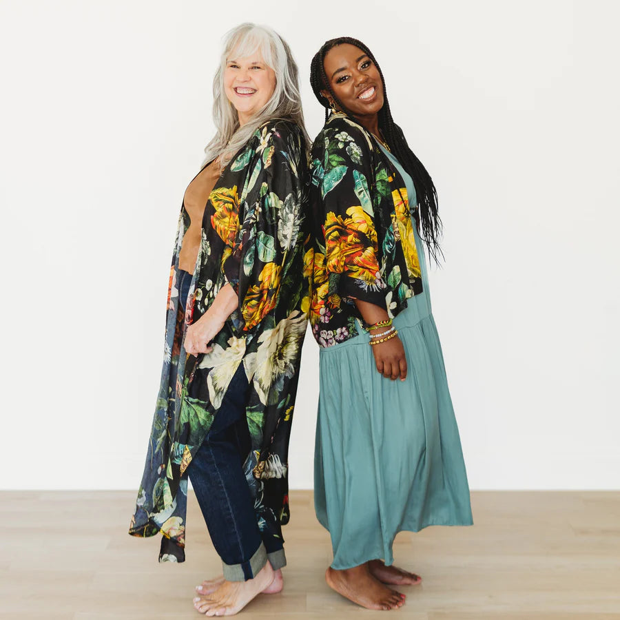 W&W Audubon Long Kimono, OS