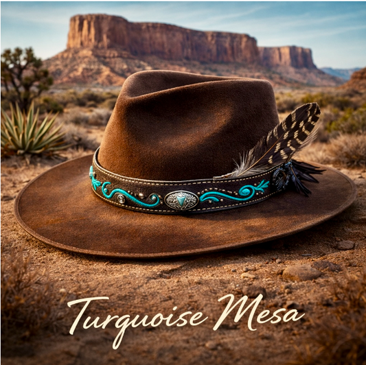 TURQUOISE MESA Western Hat