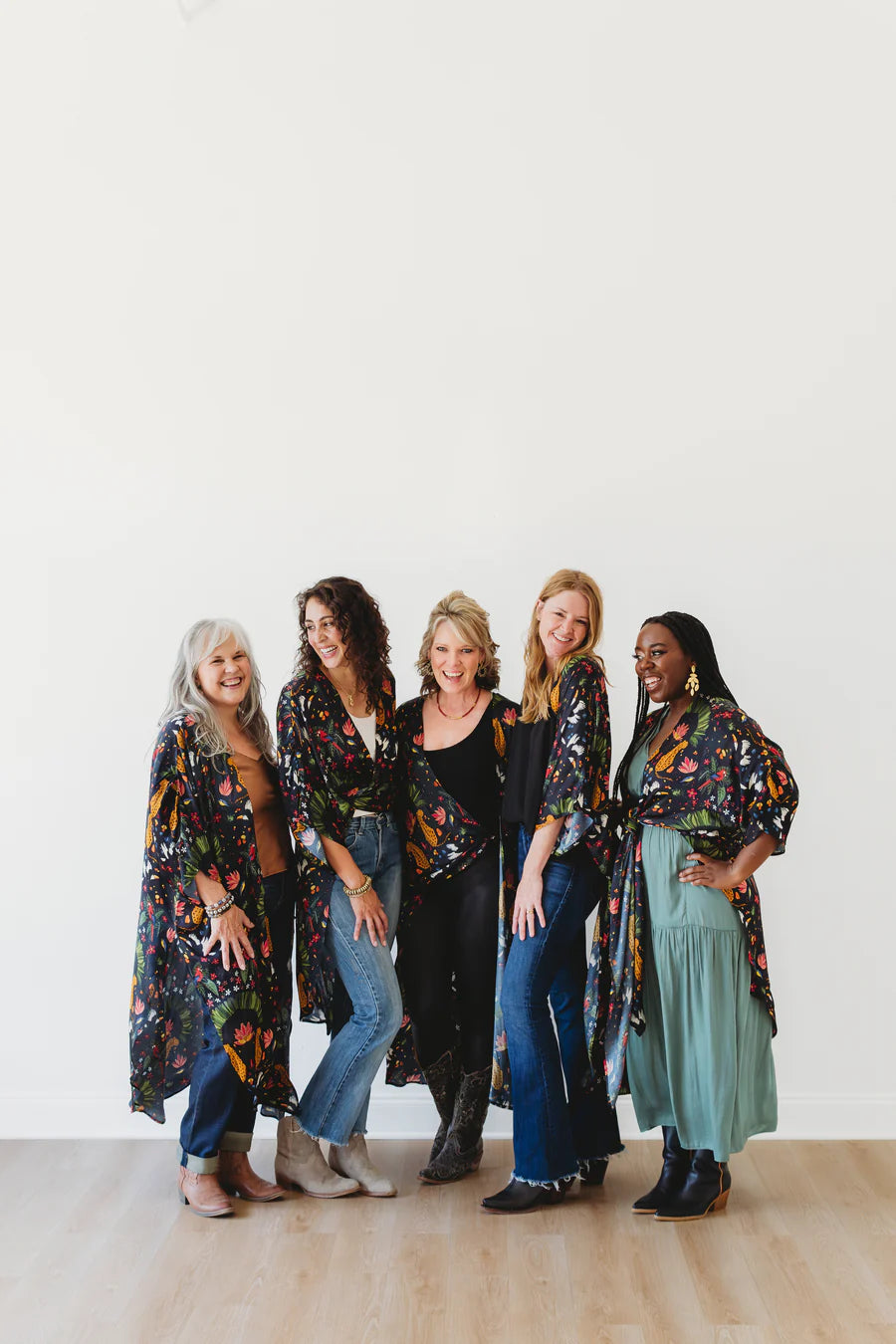 W&W Wild & Free Long Kimono, OS