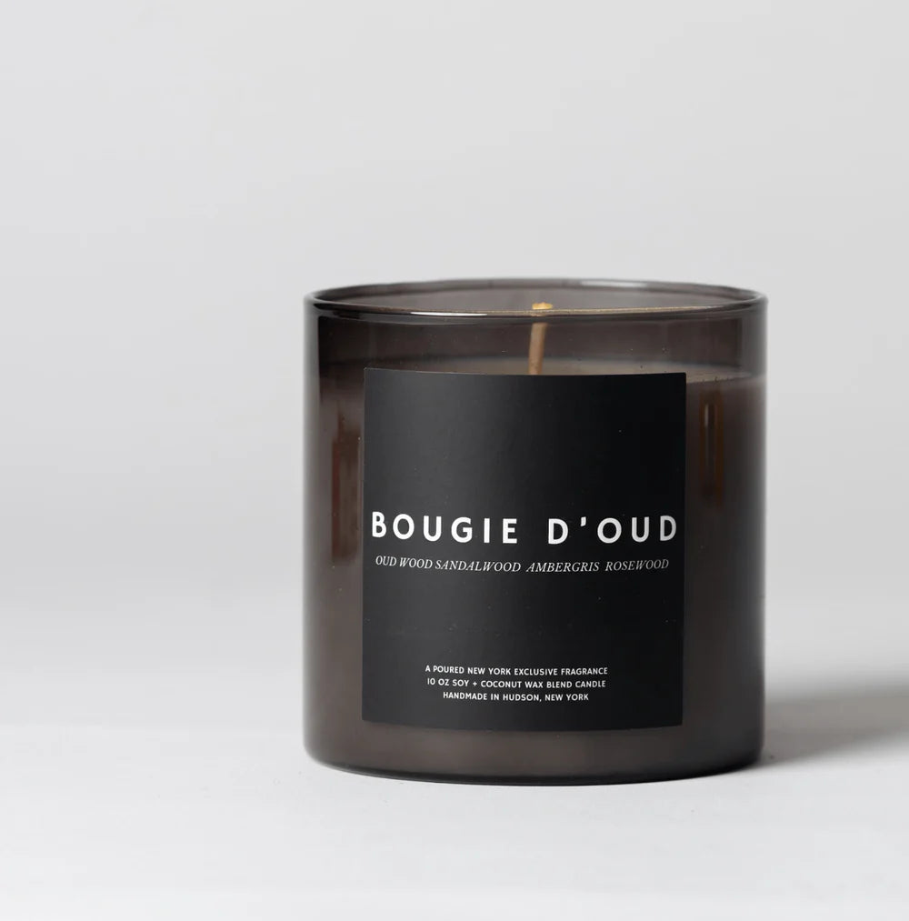 POURED BOUGIE D'OUD CANDLES