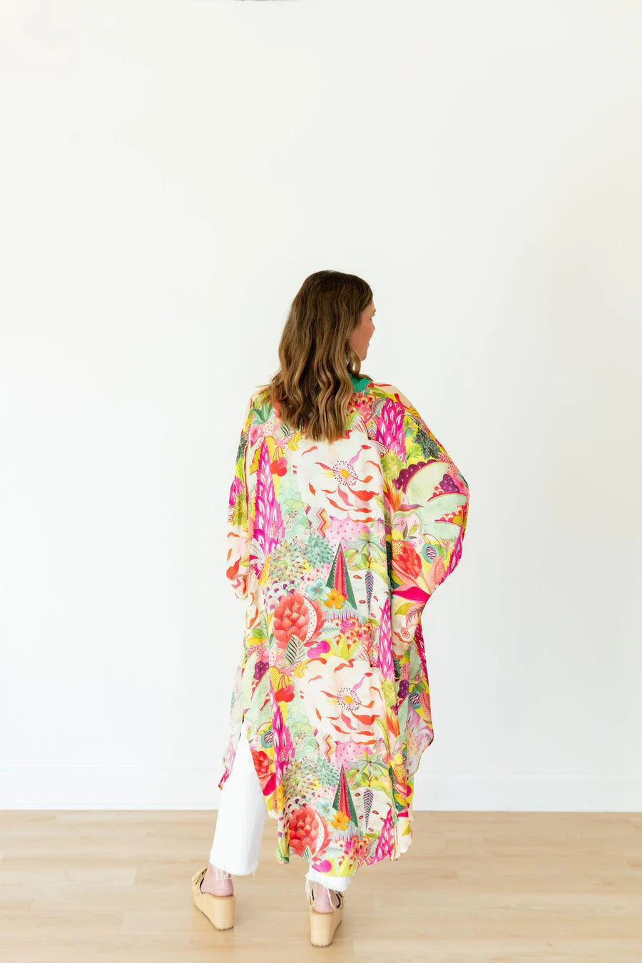 W&W Jaipur Long Kimono, OS
