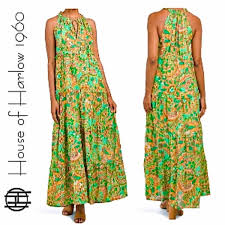HOUSE OF HARLOW Boho Floral Maxi