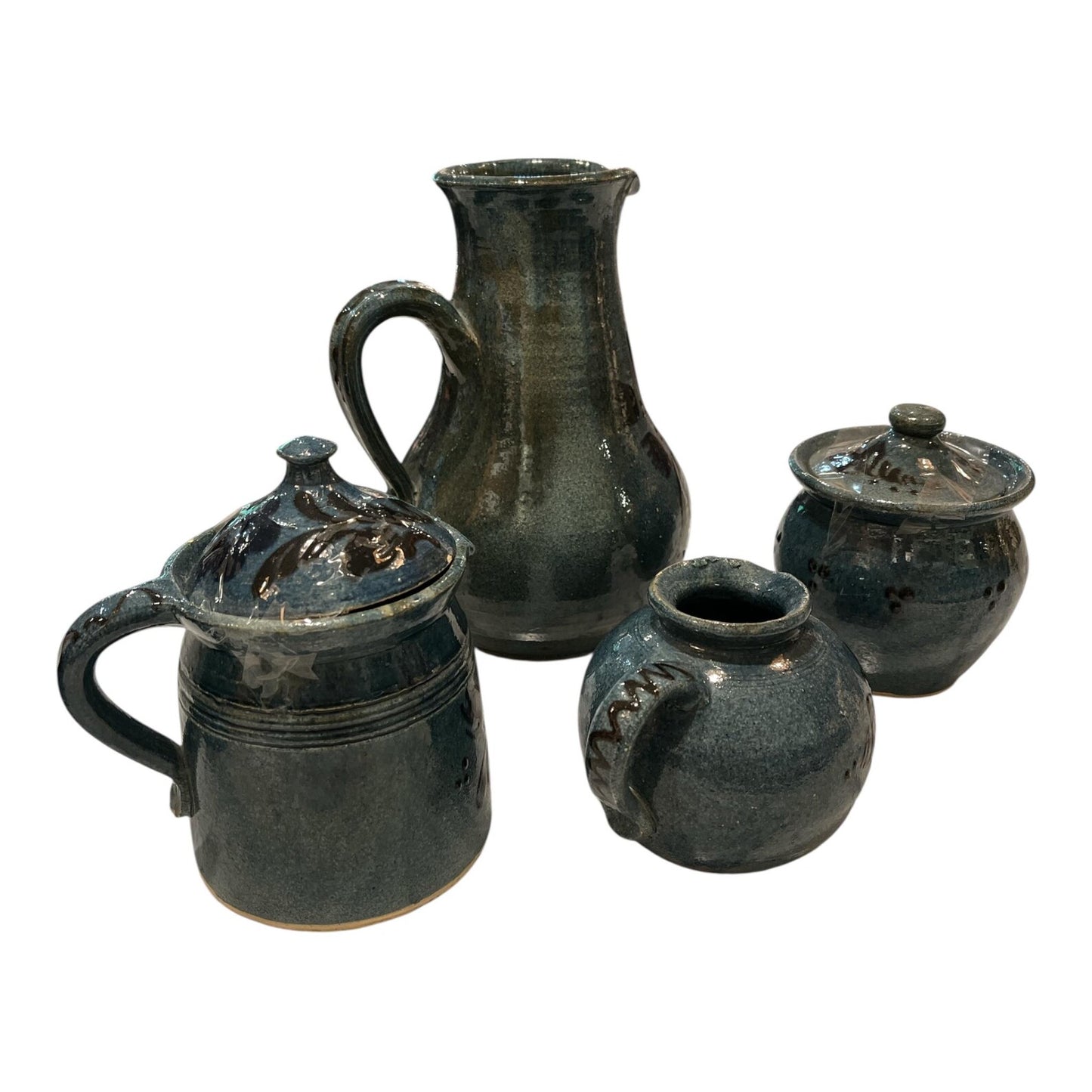 VINTAGE 1960 Mexico Pottery Set