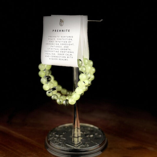 Energy Stone Bracelet PREHNITE