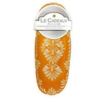 LE CADEAUX Orange Melamine Bowl & Tray Gift Set