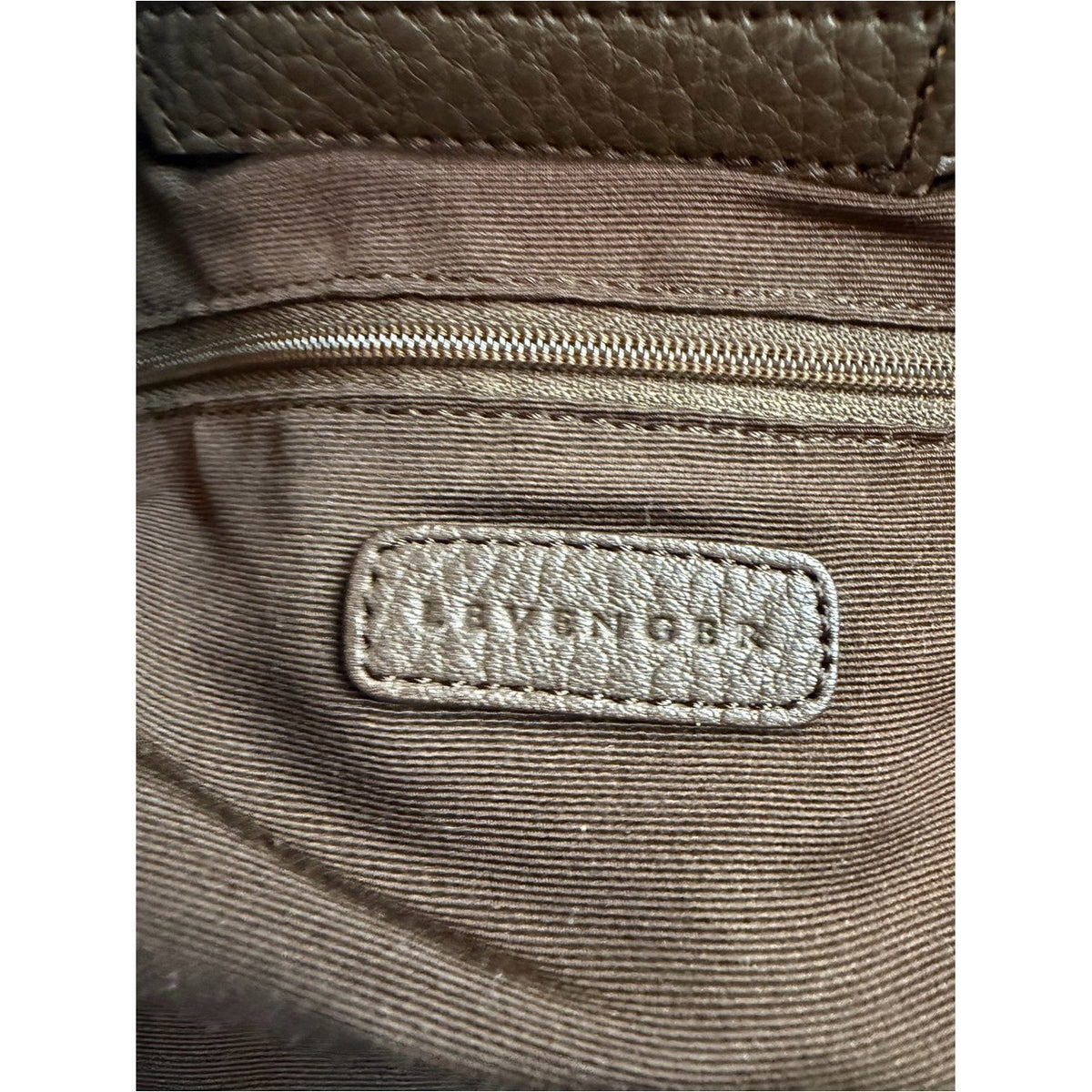 LEVENGER Dark Brown Pebbled Leather Tote Career Travel Satchel