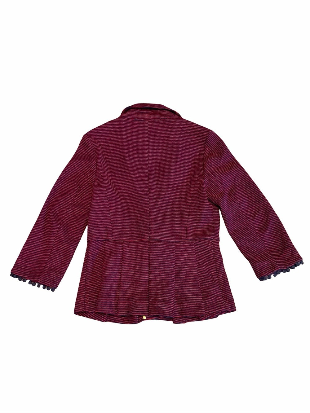 TABITHA Anthropologie Chandelier Peplum Striped Knit Blazer Jacket