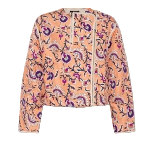 ISABEL MARANT Quilted Floral Jacket