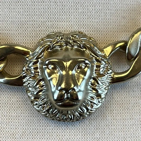 VINTAGE ANNE KLEIN Lions Head Necklace