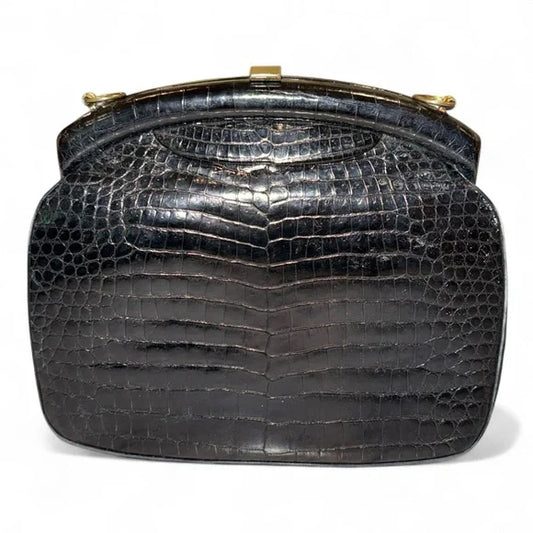 LUCILLE de PARIS, Vintage Alligator Bag