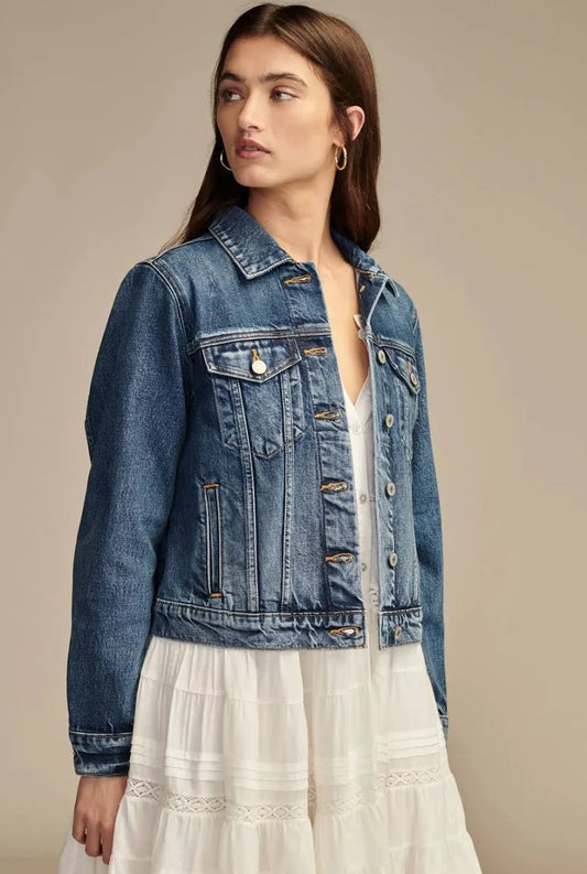 LUCKY BRAND Denim Trucker Jacket M