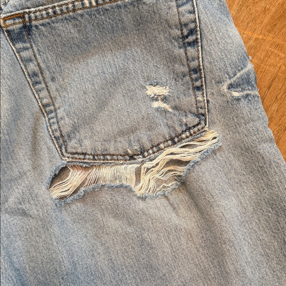 MASSIMO Denim Supply Logan Distressed Light Wash‎ Denim, Men’s 34 x 32