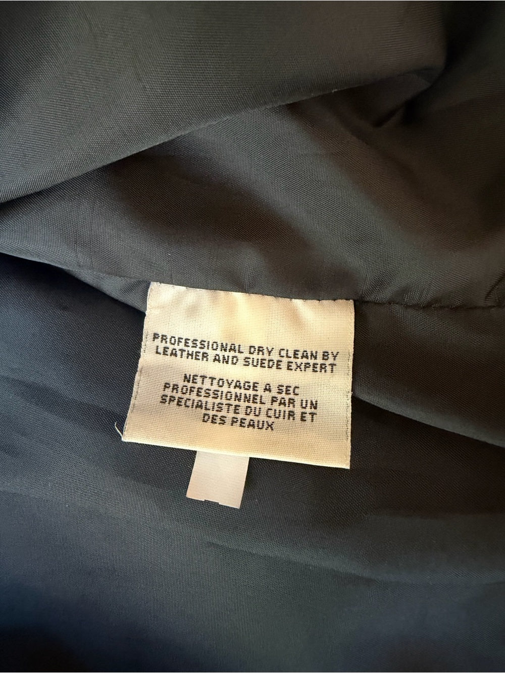 Rare Ralph Lauren Distressed Moto Leather Jacket Black/White Striped