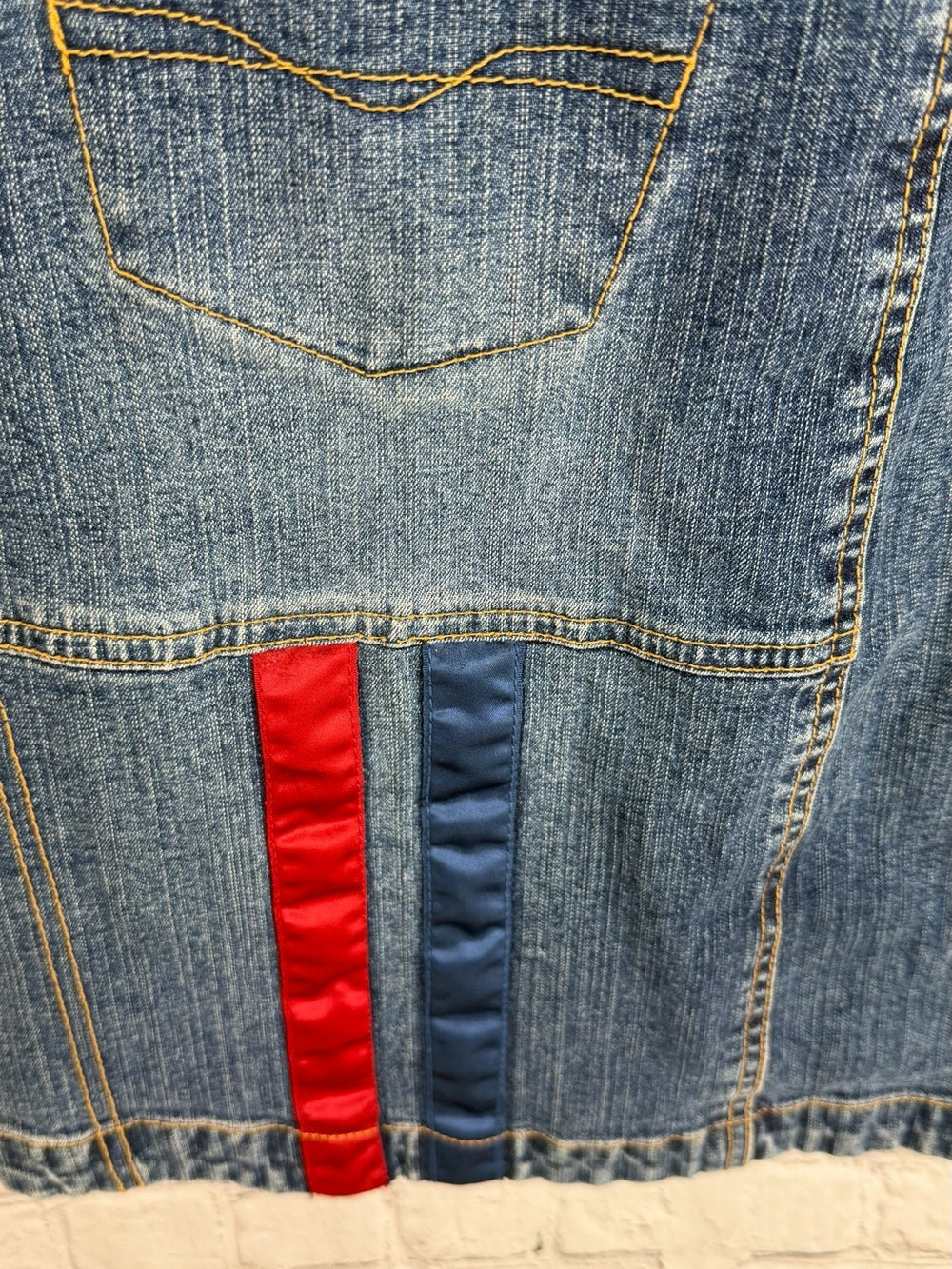 Pepe Jeans London Denim Mini Dress | Y2K Patchwork Stretch Jean Dress