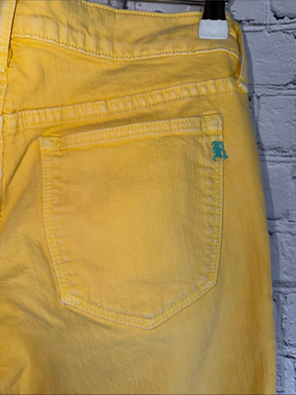 RUGBY RALPH LAUREN Bright Yellow Super Skinny Jeans | Collectible Designer Denim