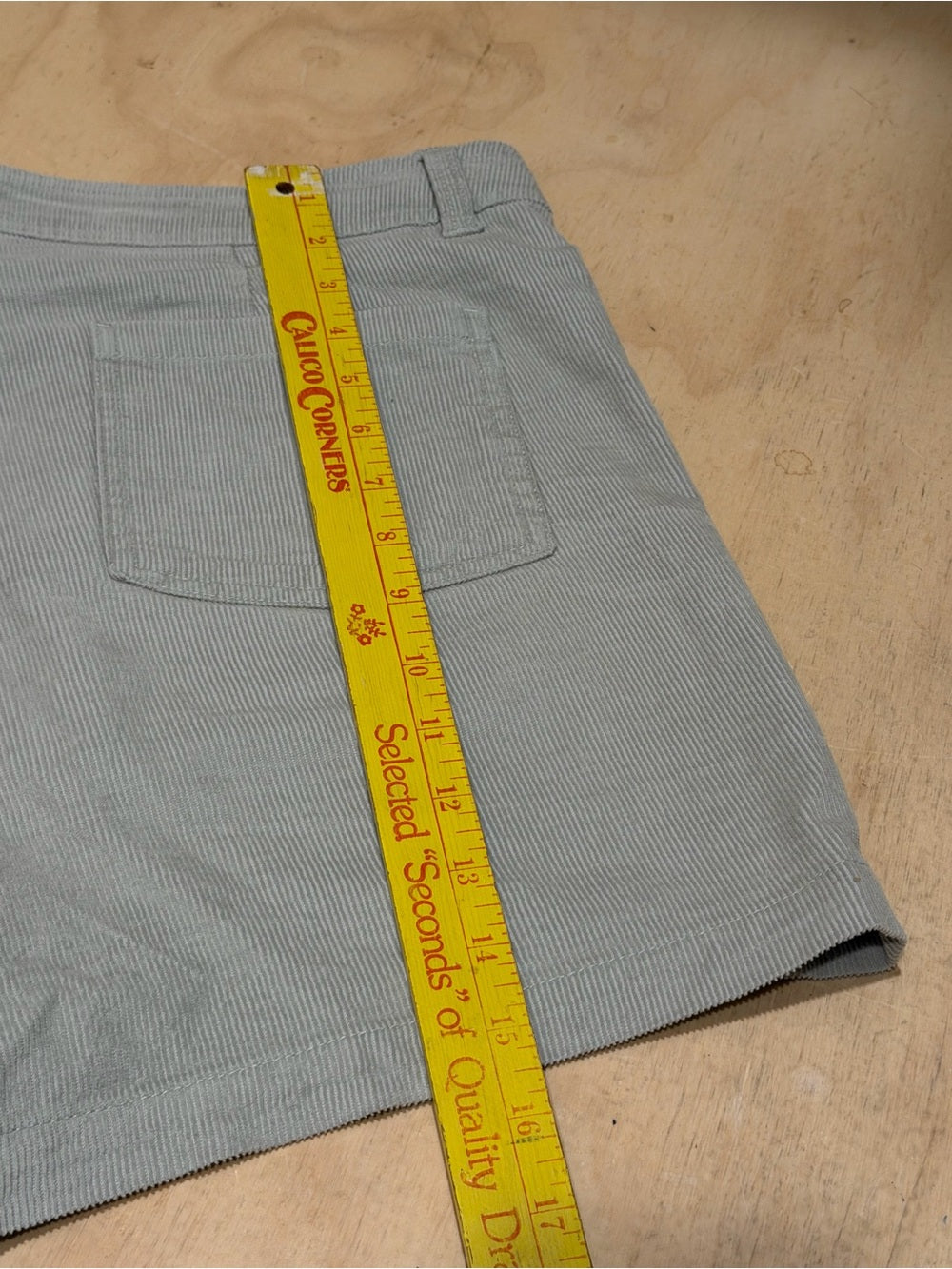 HANG TEN Sage Green Corduroy Women's Shorts
