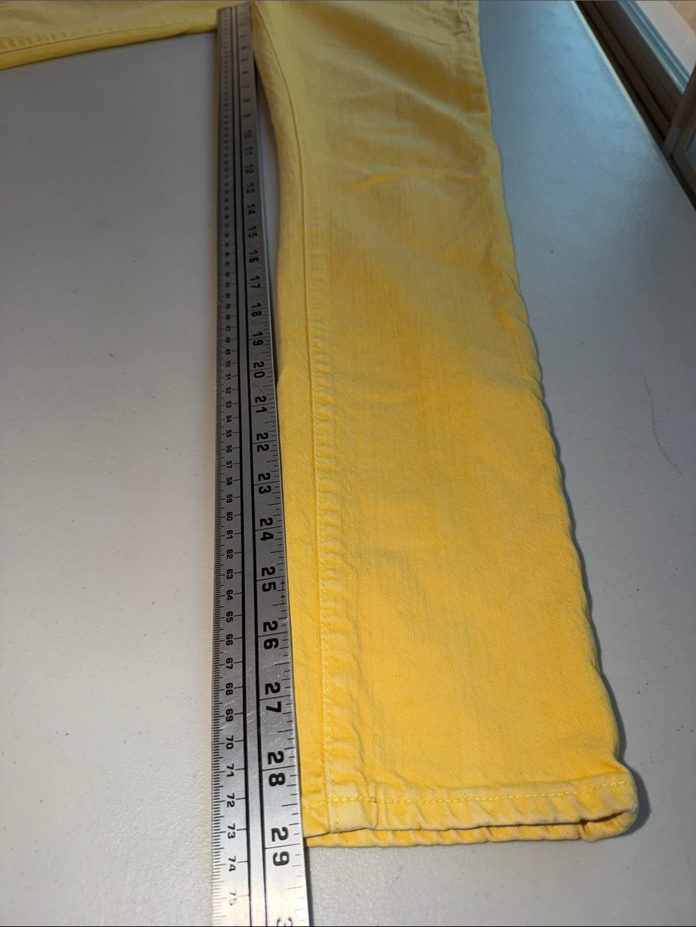 RUGBY RALPH LAUREN Bright Yellow Super Skinny Jeans | Collectible Designer Denim