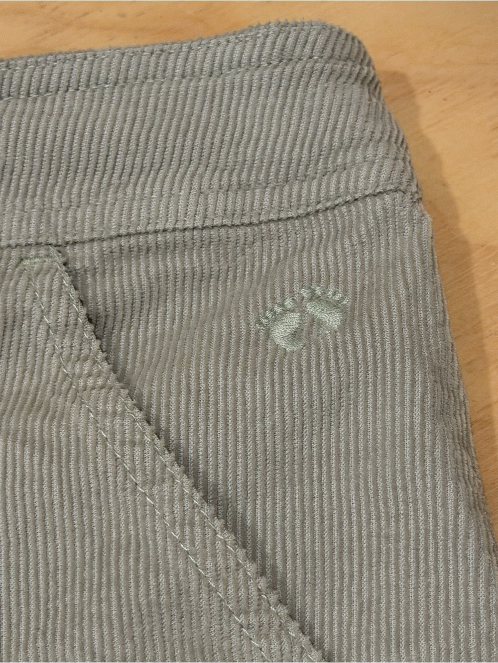 HANG TEN Sage Green Corduroy Women's Shorts