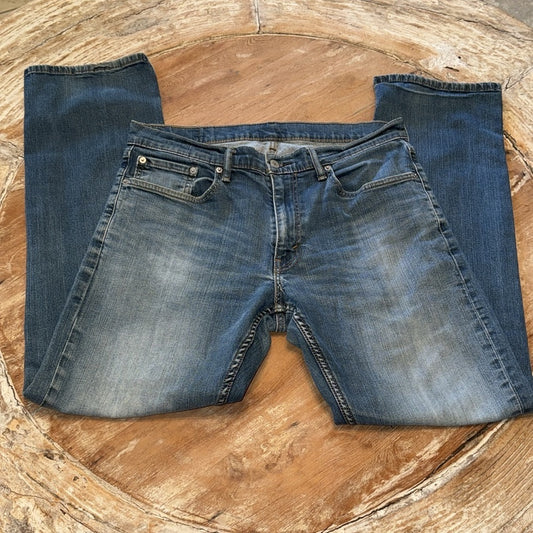 LEVI’S 559 Denim Blue Jeans, Size 33 x 34