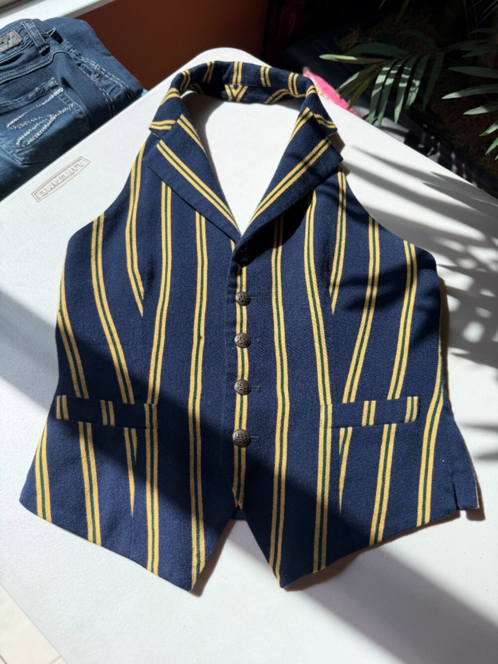 RALPH LAUREN RUGBY 2004 Navy Vest