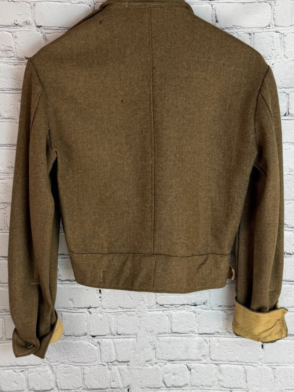 VINTAGE 1961 Battle Wool Military Jacket British Commonwealth Army