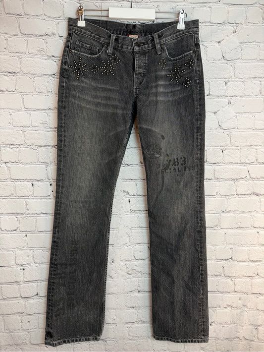 RUGBY RALPH LAUREN Black Bootcut Jeans | Special Issue | Collectible Denim | 28