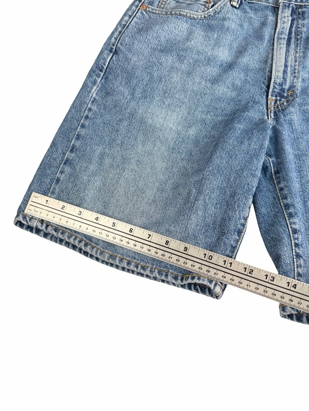 LEVI’S 550 Jorts Denim Shorts Light Wash Blue 34